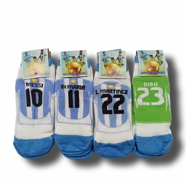 Producto - DOCENA CERRADA - Camisetas Argentina- SOQUETES ADULTOS