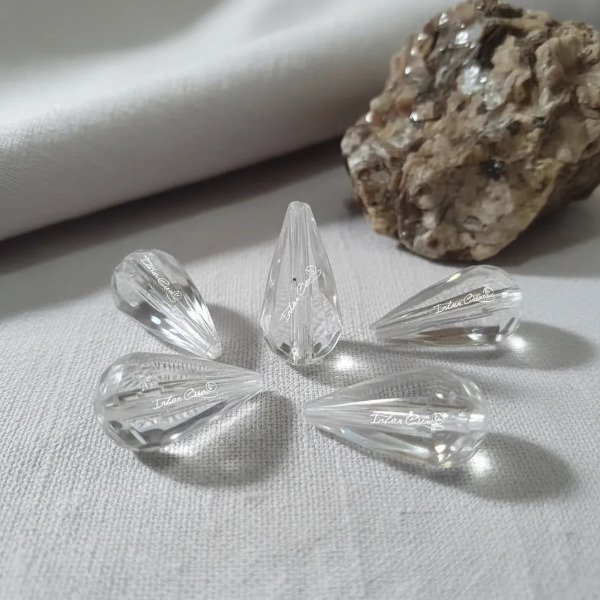 Producto - Cairel Gota Lágrima 3D Pasante Vertical