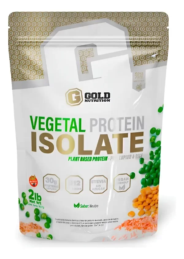 Producto - Iso Vegetal Protein 2lbs Gold Nutrition - 0