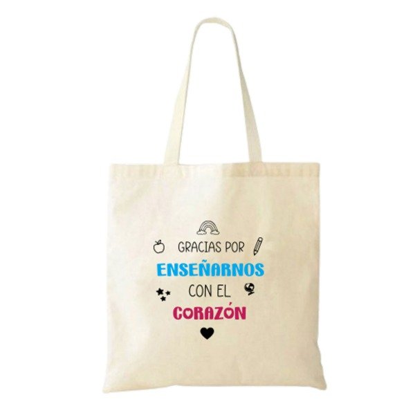 Producto - EN PROMO!!! TOTE BAG DIA DEL MAESTRO Y LA MAESTRA 2