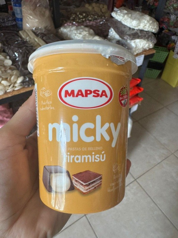 Producto - Pasta mapsa para relleno sabor tiramisú x450grs