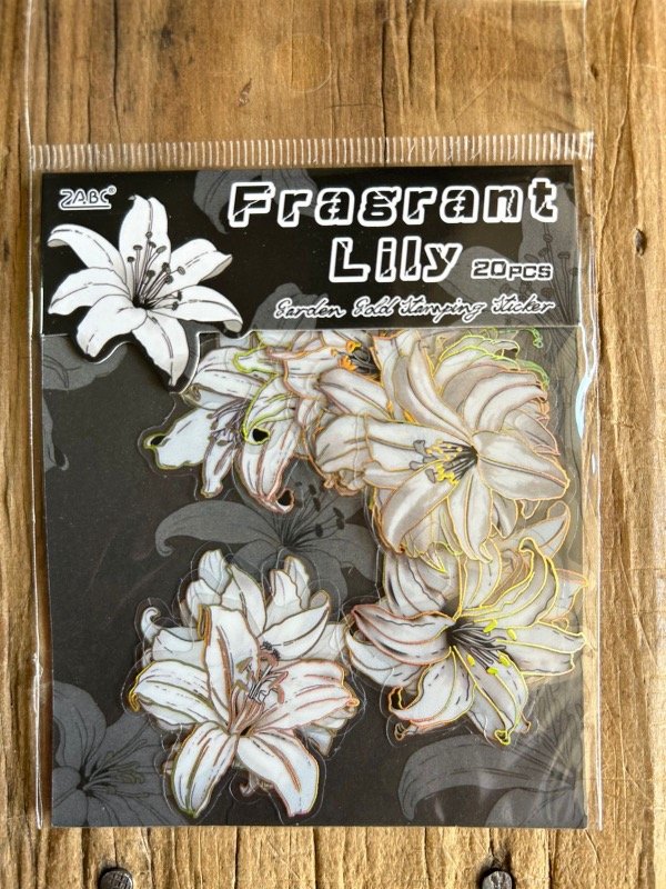 Producto - Paquetitos de Stickers Flores C/Foil - 4