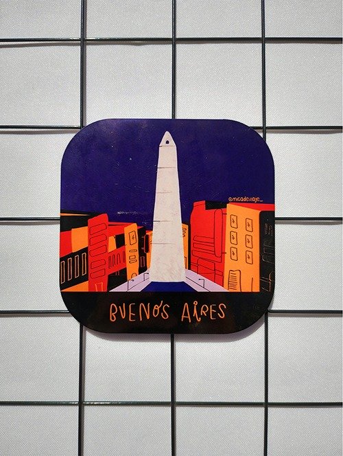 Producto - Posavaso Buenos Aires Noche