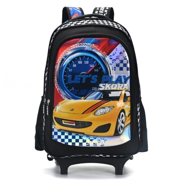 Producto - MOCHILA CON CARRO 18 PULGADAS SKORA LET'S PLAY ART 35399