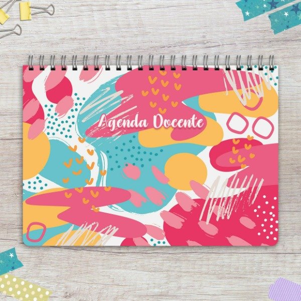 Producto - Agenda Docente A4 dis. vibes
