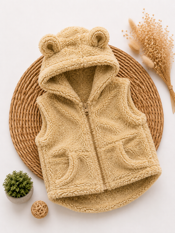 Producto - CHALECO TEDDY BEIGE