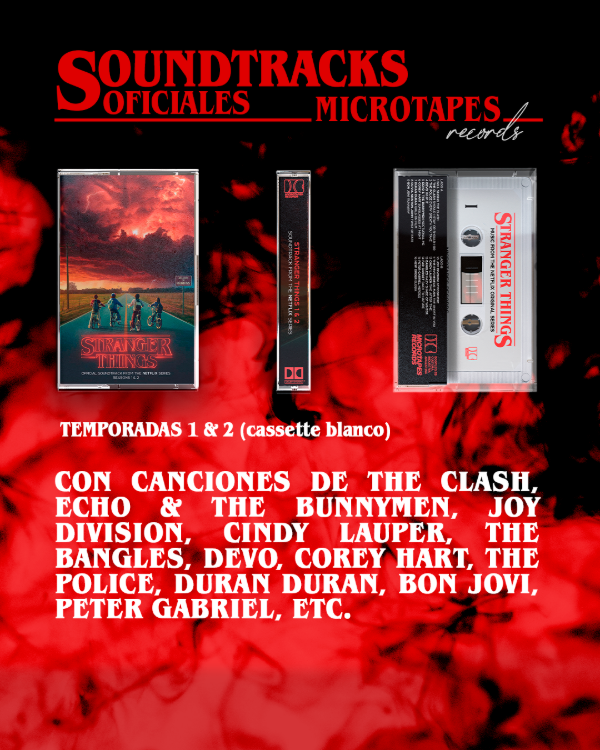 Producto - STRANGER THINGS SOUNDTRACK OFICIAL TEMPORADAS 1 Y 2