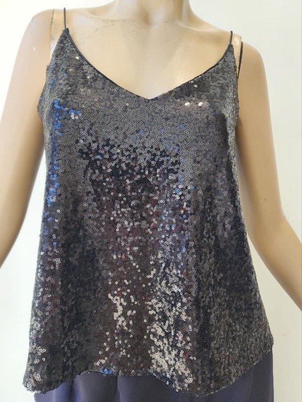 Producto - Solero Cuello V Lentejuela (Art. 5525)