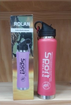 Producto - Botella deportiva Rolan roja