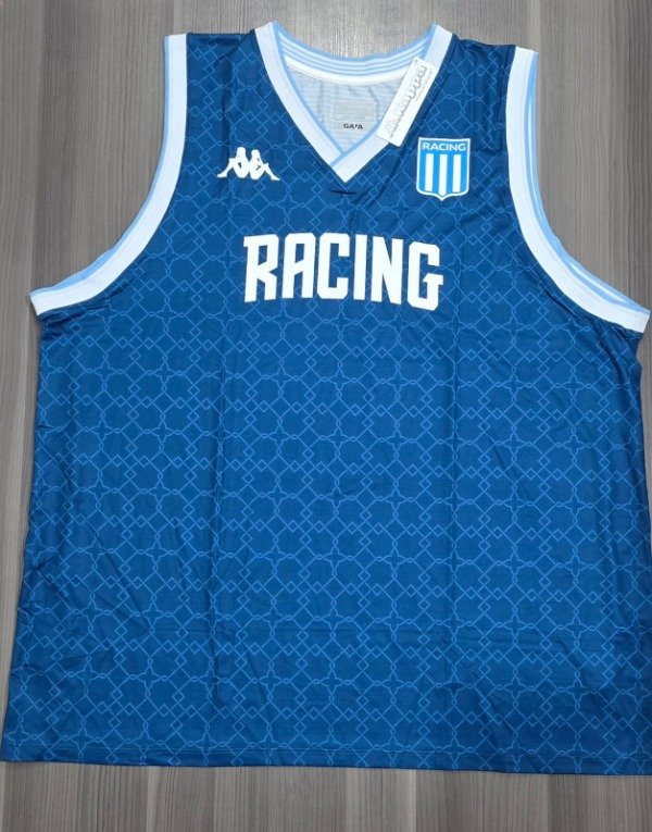 Producto - MUSCULOSA RACING SUPLENTE BASQUET TALLE XXL/ XXXL