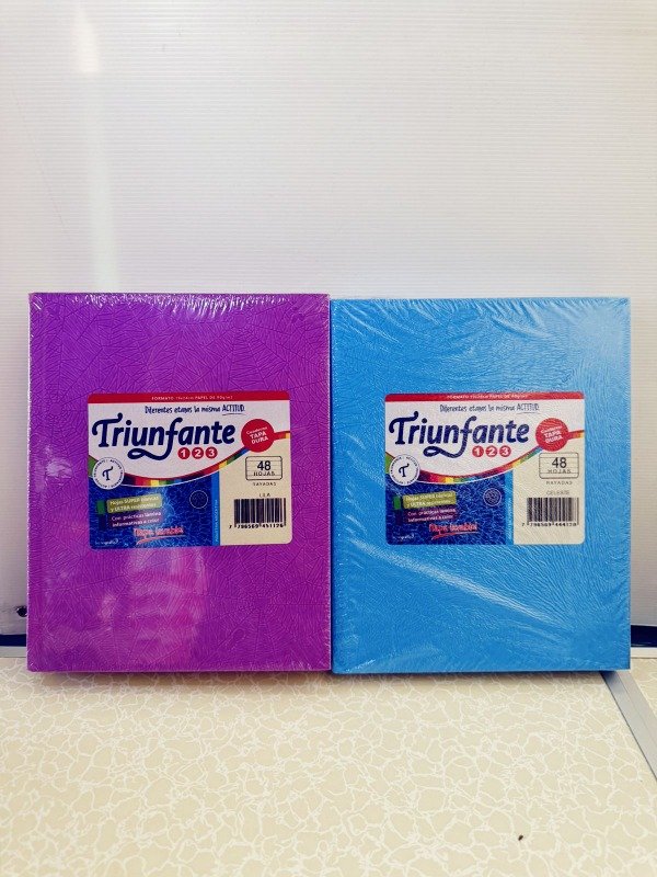 Producto - Cuaderno Triunfante tapa dura x 48 hojas