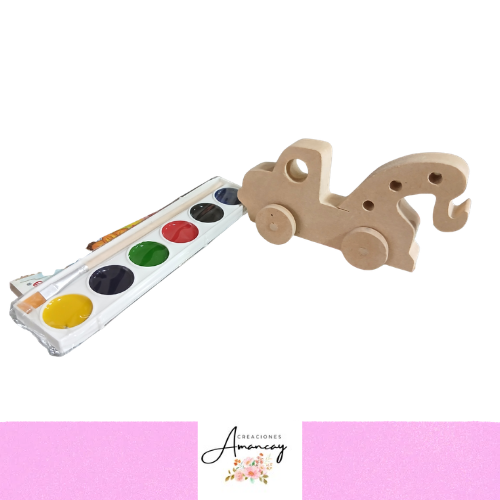 Producto - FIGURA CON RUEDAS + ACUARELAS MODELO 14