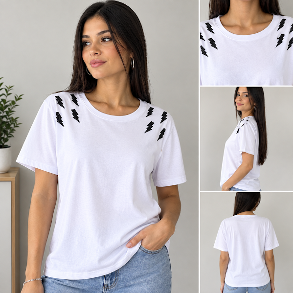 Producto - Remera strass Dama
