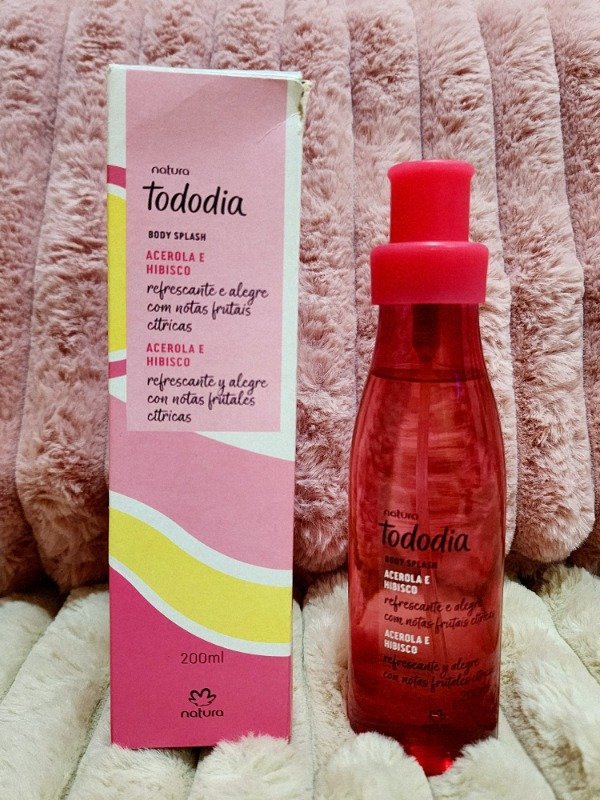 Producto - C8 S19 Body Splash Acerola e Hibisco 200ml Natura C