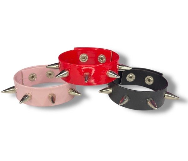 Producto - Pulsera púas negra