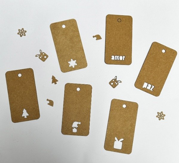 Producto - Tags navideños
