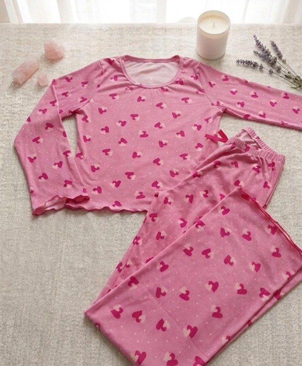 Producto - Pijama morley rosa oscuro 7106H