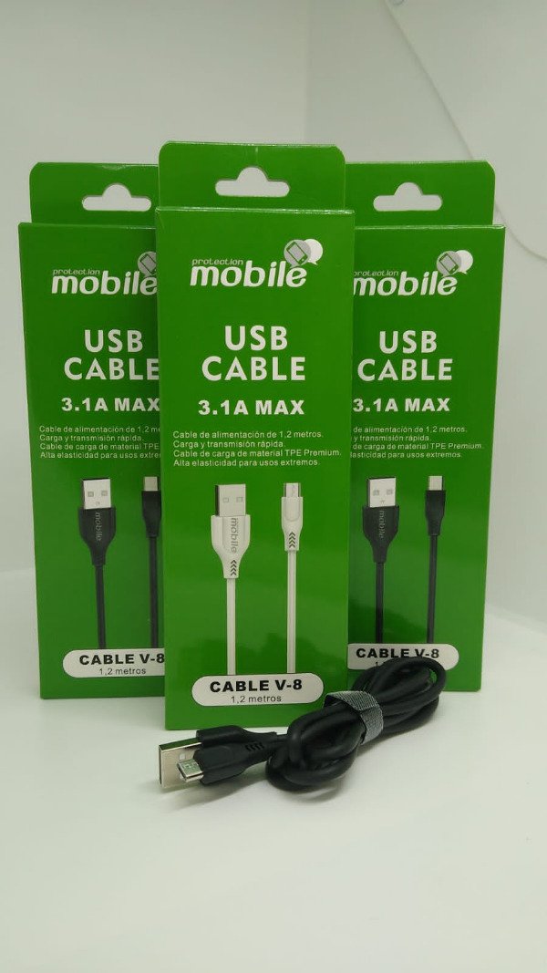 Producto - CABLE MOBILE MICRO USB 3.1A MAX - - - -