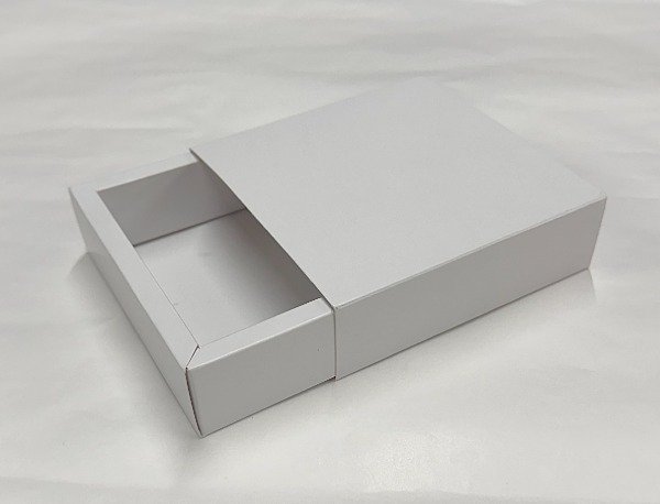 Producto - ESTUCHE BLANCO PARED DOBLE  -COD. 1218  medida 9x9x3