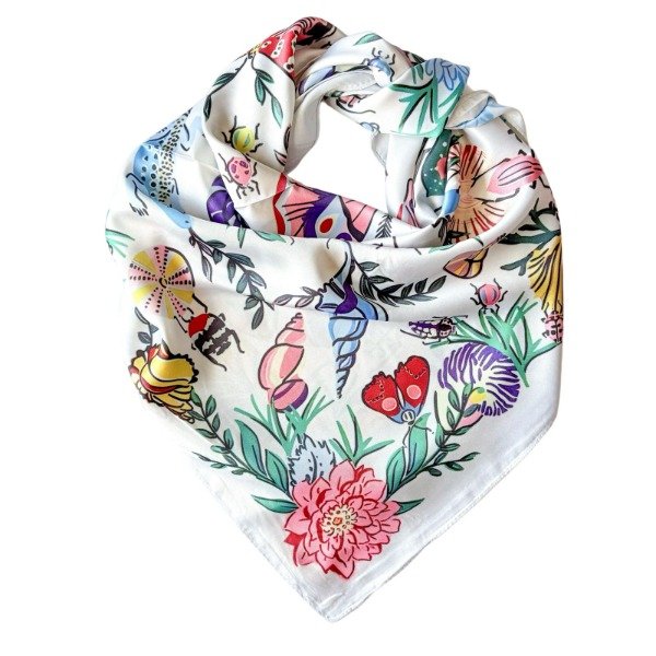 Producto - Pañuelo Butterfly White