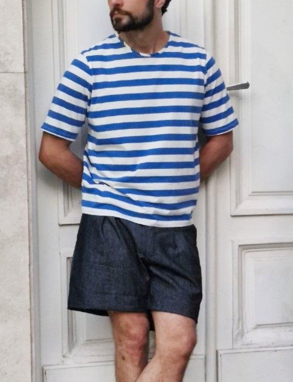 Producto - remera MUTABLE azul larga