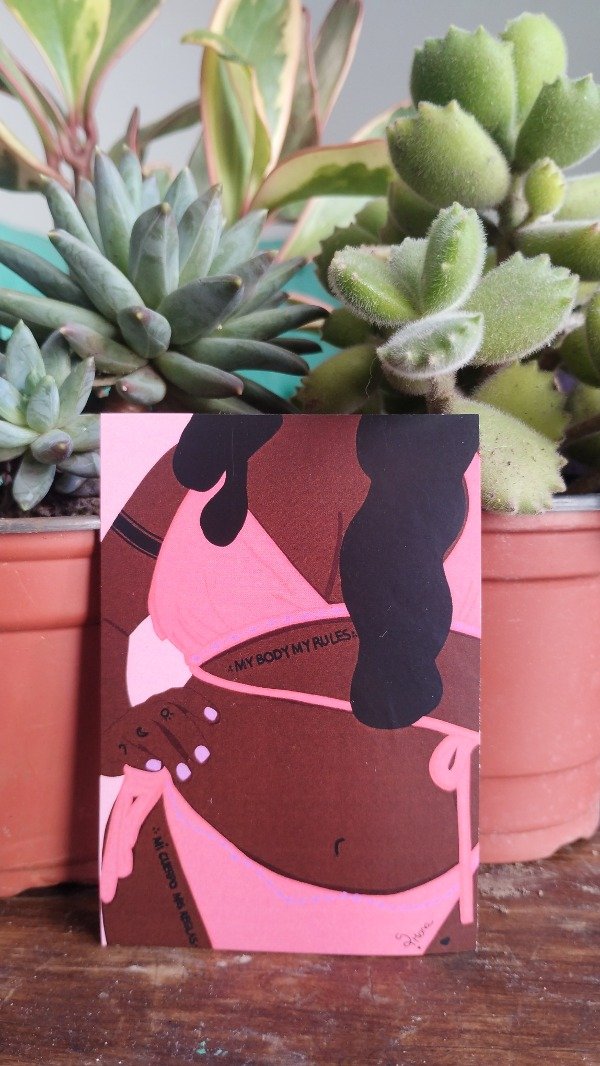 Producto - Sticker grande "Mi cuerpo"