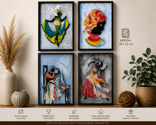 Producto - Africanas Med 38x22 cm