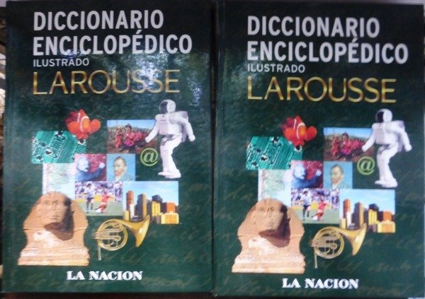 Producto - DICCIONARIO ENCICLOPEDICO ILUSTRADO LAROUSSE - 2 TOMOS - LA NACION - 2005