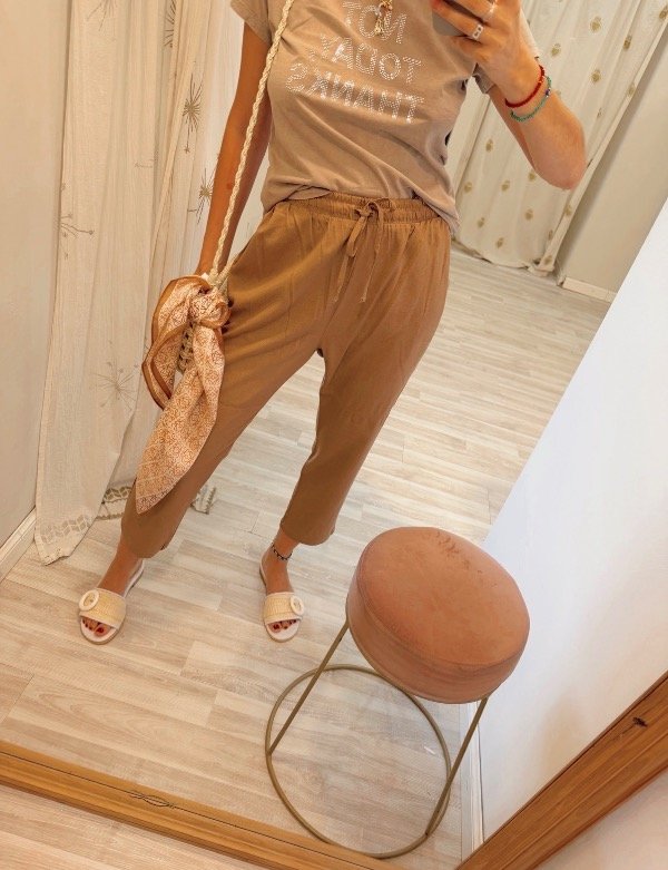 Producto - Pantalón Lino Burdell