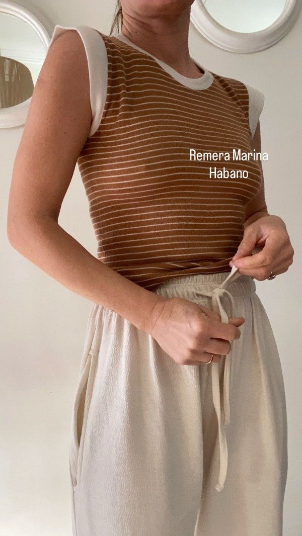 Producto - Remera Marina Habano