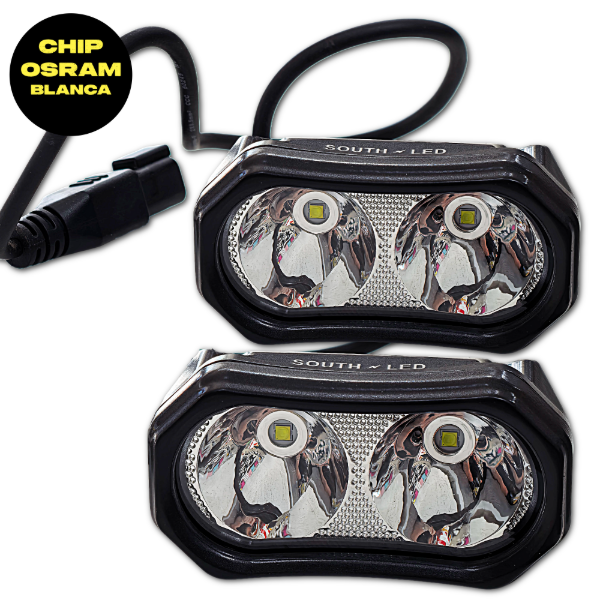 Producto - PAR DE FAROS SL-OVAL CHIP OSRAM PREMIUM - 0
