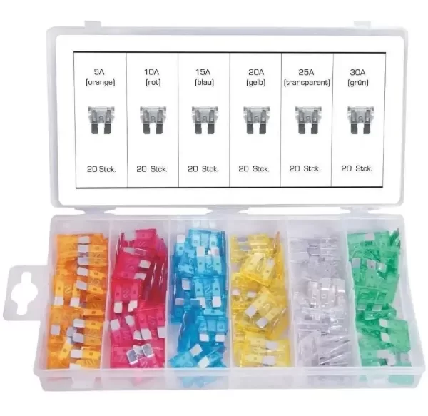 Producto - Juego de Fusibles Surtidos para Auto [120pzas]