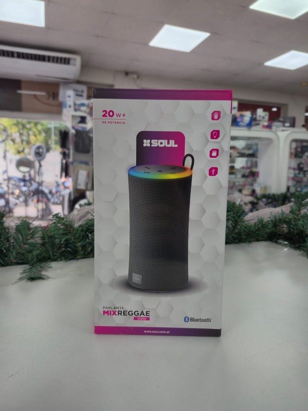 Producto - Parlante XS850 Mix Reggae 20W Led Soul PLT-XS850