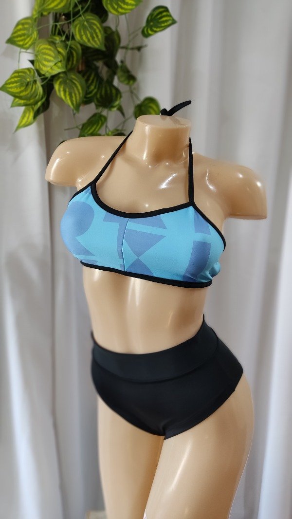 Producto - Top Paris letras celeste