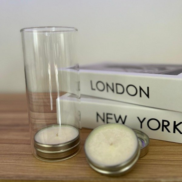 Producto - PORTAVELA DE VIDRIO