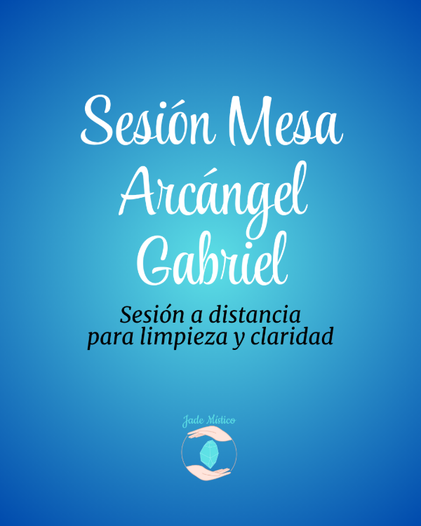 Producto - Sesión de Mesa Radiónica del Arcángel Gabriel