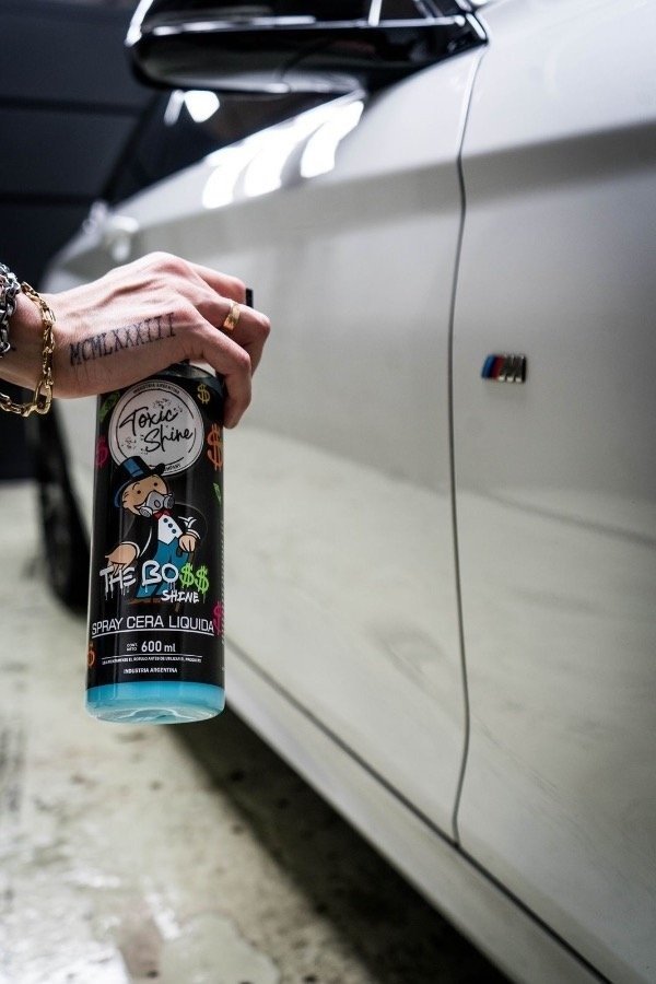 Producto - TOXIC SHINE CERA LÍQUIDA THE BOSS SHINE 600 ML PREMIUM