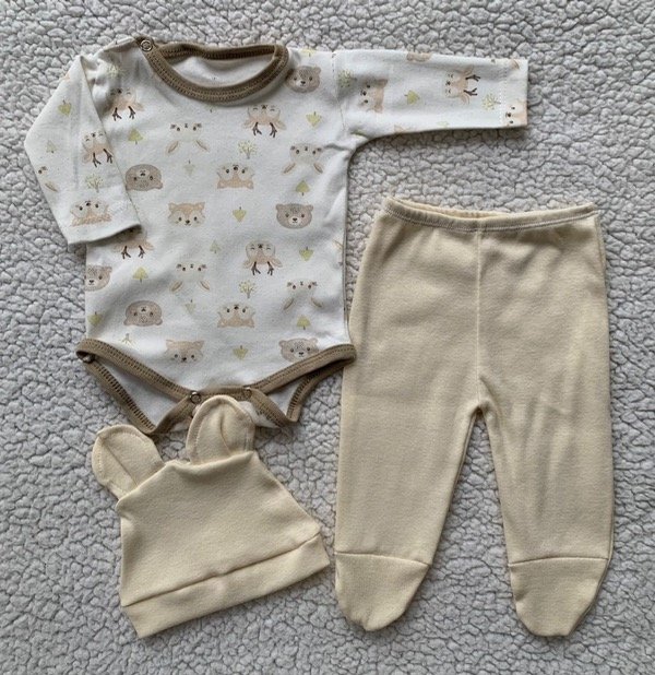 Producto - Ajuar Ositos Tostado