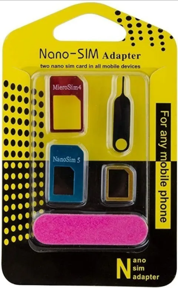Producto - Kit 4 en 1 Adaptadores Sim Card Chip