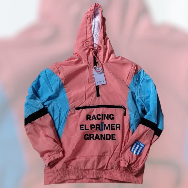 Buzo anorak rosado