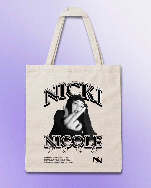 Producto - Totebag Nicki Nicole 2000