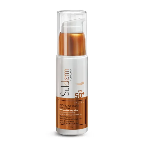 Producto - Protector solar con color