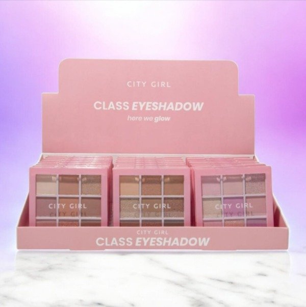Producto - PALETA DE SOMBRA X9 TONOS CLASS - CITY GIRL