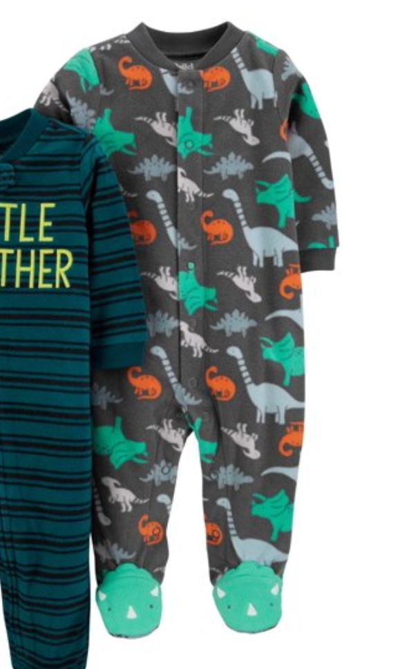 Producto - Enterito Carter's gris dinos