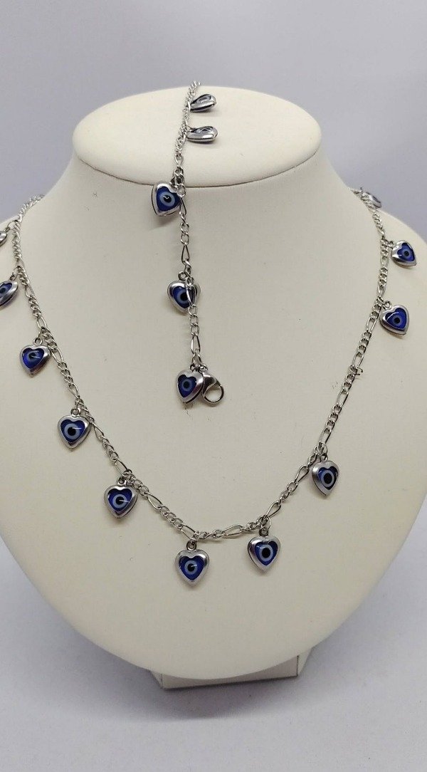 Producto - Conjunto de dijes colgantes en forma de corazón - 1