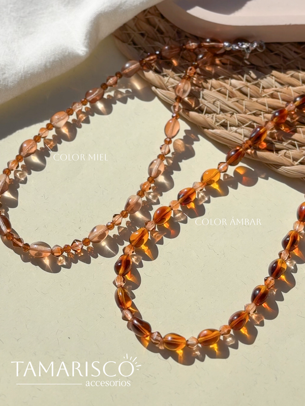 Producto - Collar Arena - Ámbar - 3