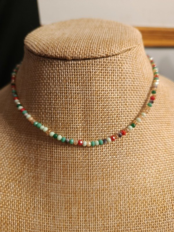 Producto - Choker piedritas de colores