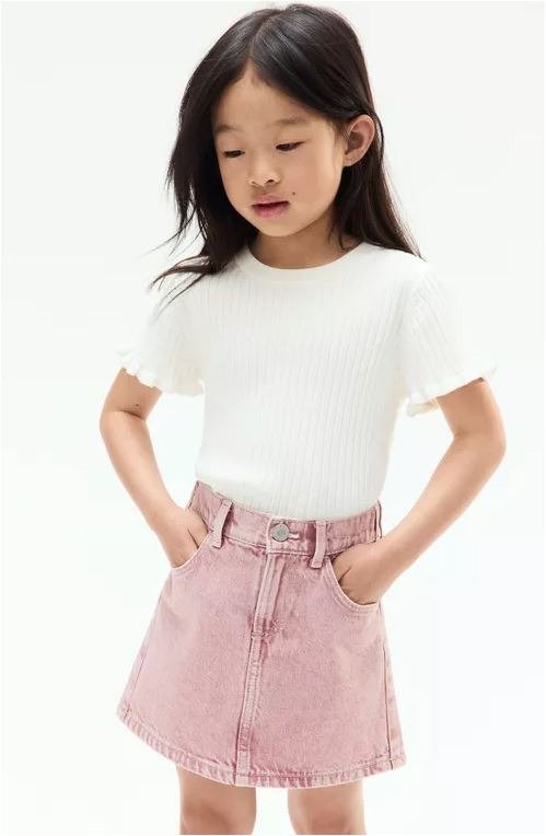 Producto - Falda jean HYM talle 8-9 años