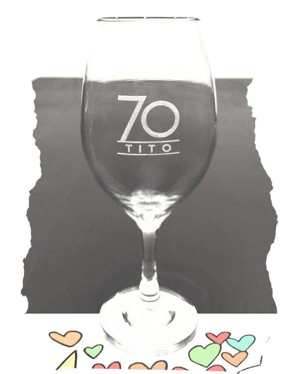 Producto - Copa para regalo de cumpleaños 70 años