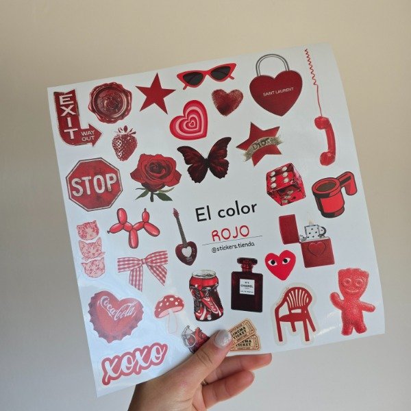 Producto - Plancha grande COLOR ROJO